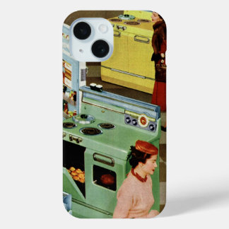 Vintage Appliance Showroom Store Business Retail iPhone 15 Case