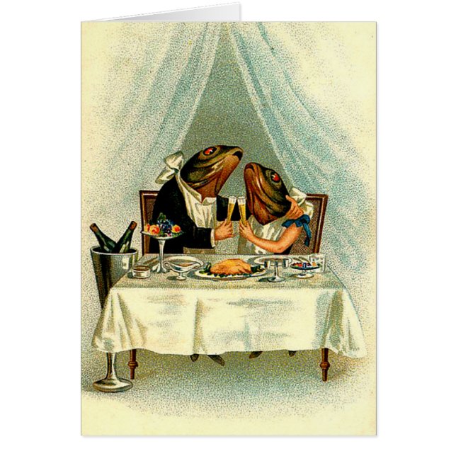 Vintage April Fish Romance (Front)