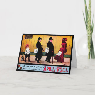 Vintage April Fools Day Greeting Card