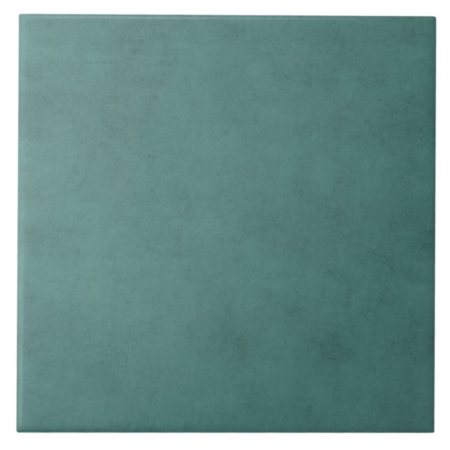 Vintage Aqua Blue Green Paper Parchment Background Tile (Front)
