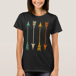 Vintage Archery Arrows For Bow Hunting Retro T-Shirt