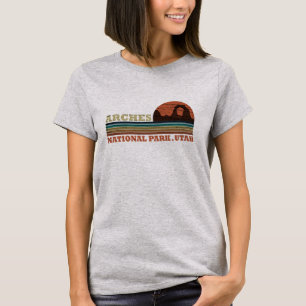 Vintage Arches National Park Moab Utah T-Shirt