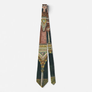 Vintage Architecture,  Citadel in Pavia, Italy Tie