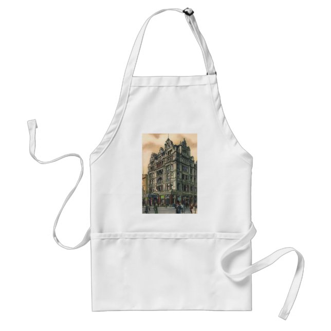 Vintage Architecture Queens Hotel Leicester Square Standard Apron (Front)