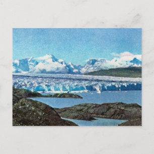 Vintage Argentina, Argentina, End of the glacier, Postcard