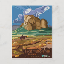 Vintage Arizona Eagletail Mountains Travel