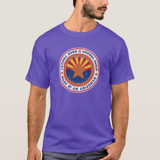 Vintage Arizona Flag Arizona Born T-Shirt