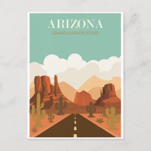Vintage Arizona Grand Canyon Travel Postcard