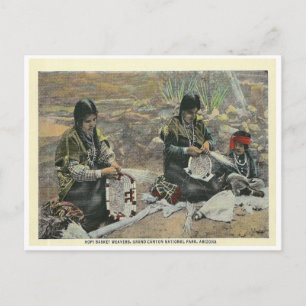 Vintage Arizona Hopi Postcard