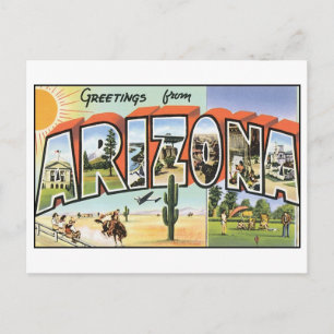 Vintage Arizona Postcard