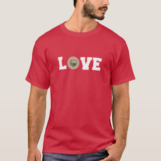 Vintage Arizona State Seal Love Active T-Shirt