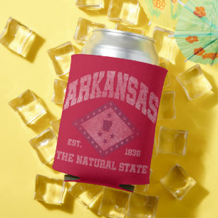 Vintage Arkansas Can Cooler