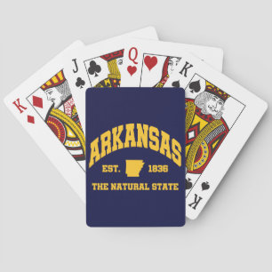 Vintage Arkansas Playing Cards