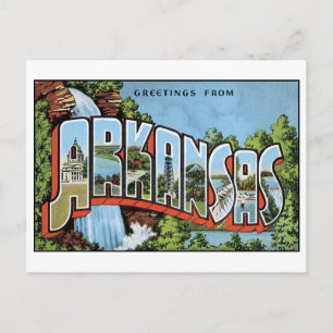 Vintage Arkansas Postcard