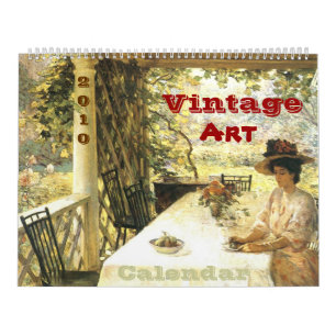 Vintage Art 2010 Calendar