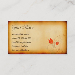 Vintage Art Business Card