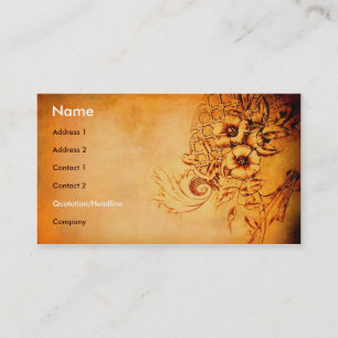 Vintage Art Business Card