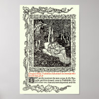 Vintage Art by Walter Crane for Kelmscott Press