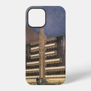 Vintage Art Deco Architecture, Building in NYC iPhone 12 Case
