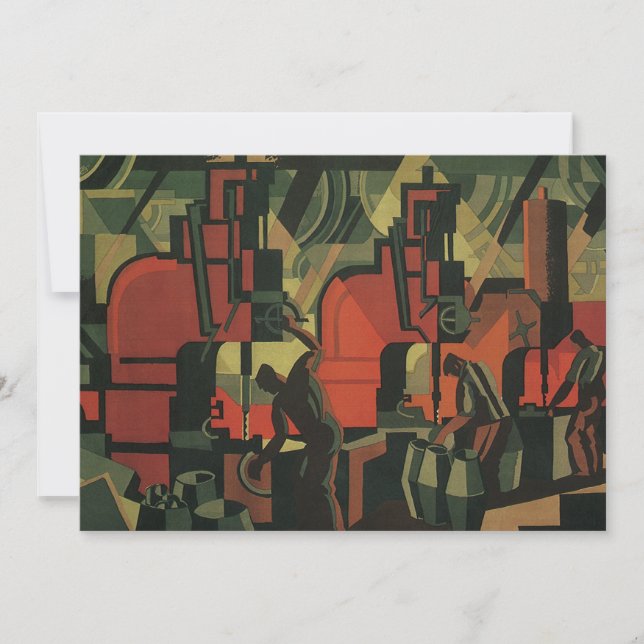 Vintage Art Deco Business Industrial Manufacturing (Front)