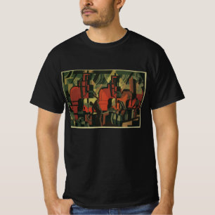 Vintage Art Deco Business Industrial Manufacturing T-Shirt