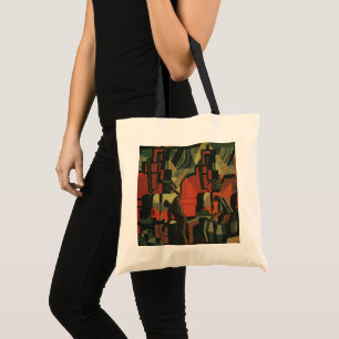 Vintage Art Deco Business Industrial Manufacturing Tote Bag