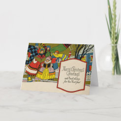 Art Deco Christmas Cards | Zazzle UK