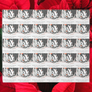 Vintage Art Deco Christmas  Wrapping Paper
