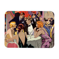 Vintage Art Deco Cocktail Party at Nightclub