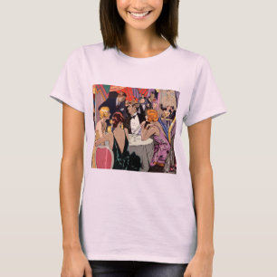 Vintage Art Deco Cocktail Party at Nightclub T-Shirt