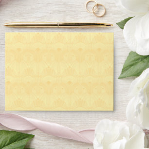 Vintage Art Deco Elegant Geometric Gatsby Style Envelope
