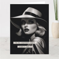 Vintage Art Deco Fashionable Woman