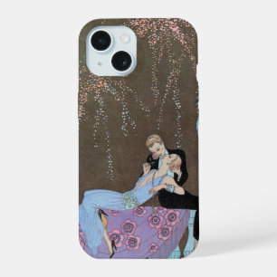 Vintage Art Deco Fireworks Le Feu, George Barbier iPhone 15 Case