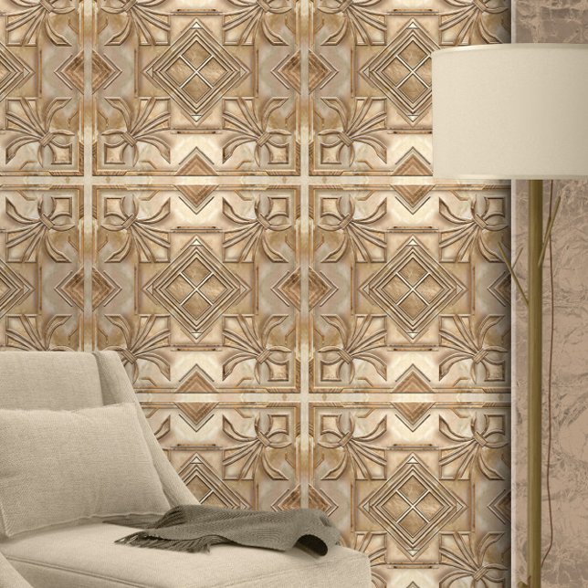 Vintage Art Deco Fleur-de-lis  Wallpaper (Creator Uploaded)