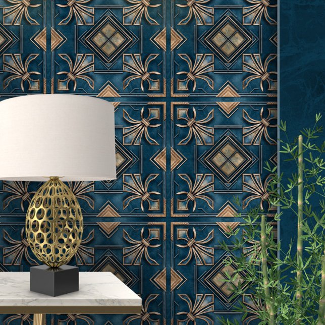 Vintage Art Deco Fleur-de-lis  Wallpaper (Creator Uploaded)
