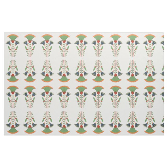 Vintage Art Deco Floral Fabric (Fat Quarter)