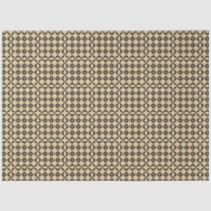Vintage Art Deco Gold Pattern Decoupage Tissue Paper
