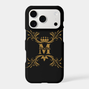 Vintage Art Deco Golden Name Monogram