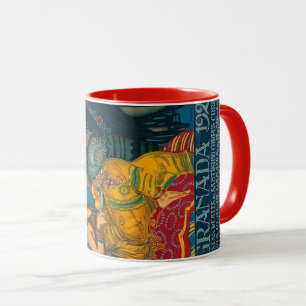 Vintage Art Deco Granada Mug