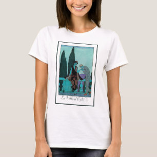 Vintage Art Deco La Villa d'Este by George Barbier T-Shirt