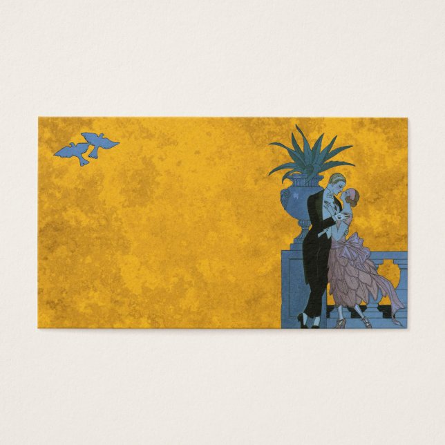 Vintage Art Deco Newlyweds, Love Wedding Dance (Front)