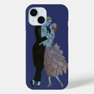 Vintage Art Deco Newlyweds, Love Wedding Dance iPhone 15 Case