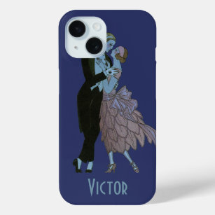 Vintage Art Deco Newlyweds, Love Wedding Dance iPhone 15 Case