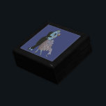 Vintage Art Deco Newlyweds, Love Wedding Dance Gift Box<br><div class="desc">Created with a clear background so you can change the background colour to any hexcode colour, just click the "customise" button to change the colour. Vintage illustration romantic image featuring a man and a woman dressed in formal attire ballroom dancing in the moonlight; she is in an elegant wedding gown...</div>