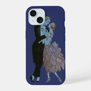 Vintage Art Deco Newlyweds, Love Wedding Dance iPhone 15 Case