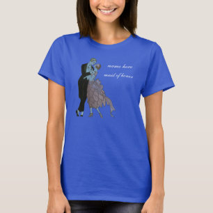 Vintage Art Deco Newlyweds, Love Wedding Dance T-Shirt
