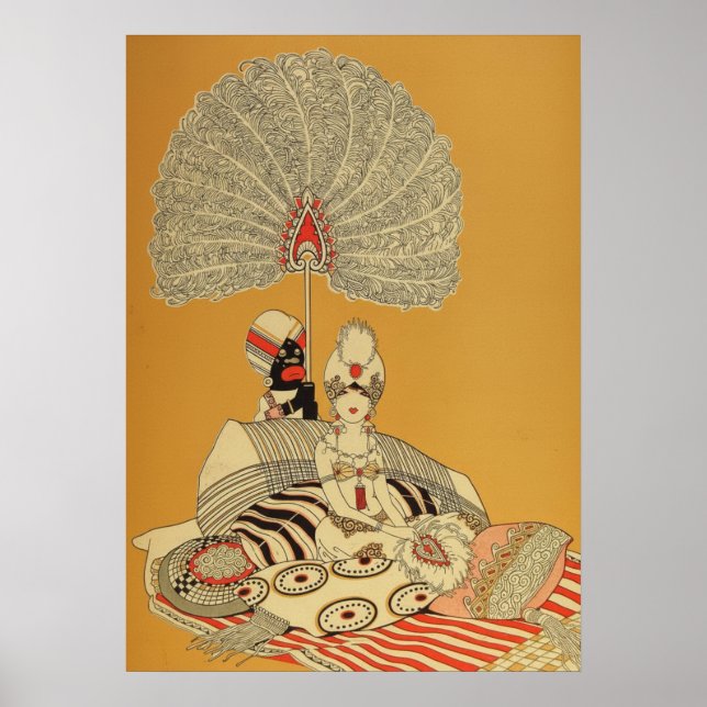 Vintage Art Deco - Para Todos - Harem Poster (Front)