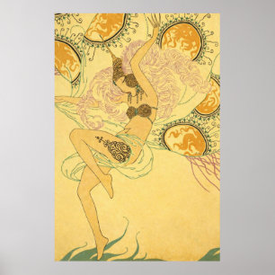 Vintage Art Deco - Para Todos - Showgirl Poster