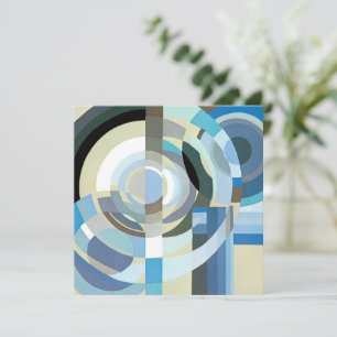 Vintage Art Deco Pochoir Jazz Geometric Shapes