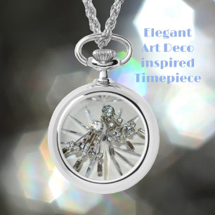 Vintage Art Deco Rhinestones Retro Glam Watch